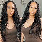 10A Brazilian Loose Deep Virgin Human Hair 4 Bundles With 4*4 Lace Closure - MeetuHair